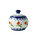 Heinen Delftware Sugar bowl orange tulip - Porcelain