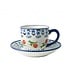 Heinen Delftware Cup and saucer orange tulip - Porcelain