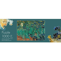 Typisch Hollands Puzzel in koker - Vincent van Gogh - Irissen- 1000 stukjes