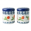 Heinen Delftware Zout & peper set oranje tulp - porselein