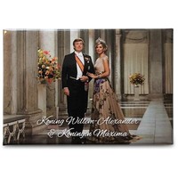 Typisch Hollands Royal family - Photo magnet King & Queen of the Netherlands