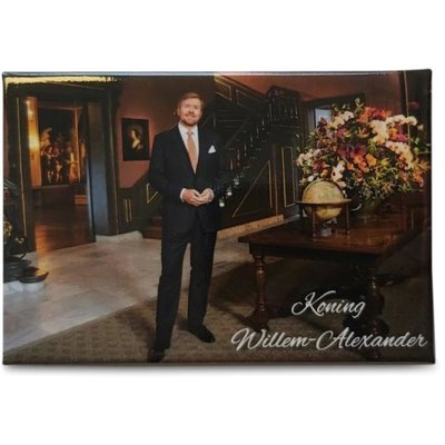 Typisch Hollands Royal family - Photo magnet - the King of the Netherlands