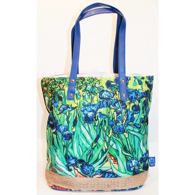 Robin Ruth Fashion Fashion bag - Irises - van Gogh