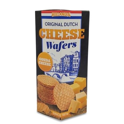 Typisch Hollands Gouda cheese wafers.