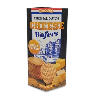 Typisch Hollands Gouda-Käsewaffeln.