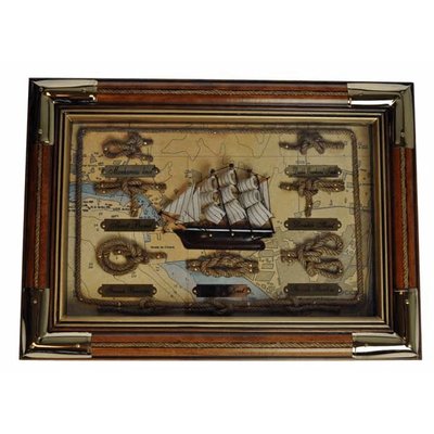 Typisch Hollands Three-masted button placket 36x26cm