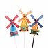 Matix Wooden Windmill on Stick