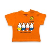 Nijntje (c) Baby T-Shirt Miffy - Go Holland -Hup