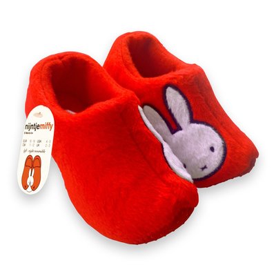 Typisch Hollands Clog Hausschuhe Miffy Red