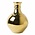 Heinen Delftware Golden - trendy ball vase 14 cm
