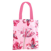 Typisch Hollands Cotton Tote -Pink (Tulpen - Merian)