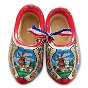 Matix Wooden clogs - red sole 8 cm