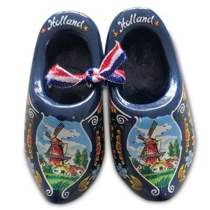 Typisch Hollands Wooden Souvenir - Clogs 8 cm