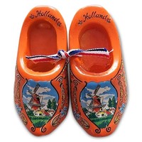 Typisch Hollands Holz Souvenir - Clogs 8 cm