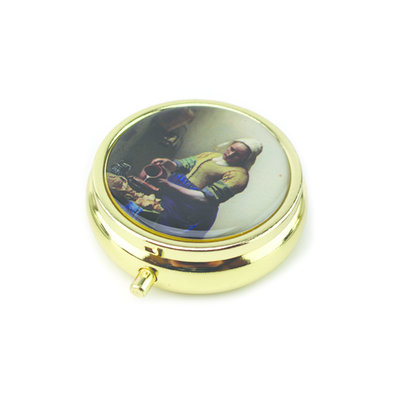 Typisch Hollands Pillendose - Goldfarben - Milchmädchen