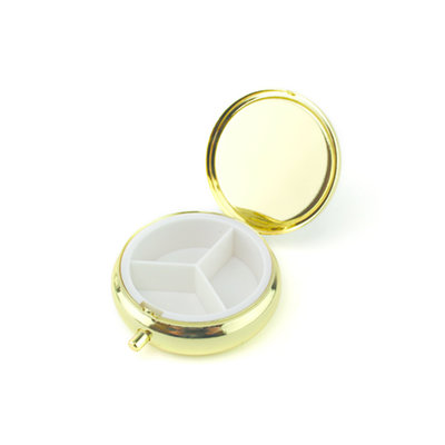 Typisch Hollands Pill box - Gold colored - Milkmaid