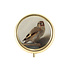 Typisch Hollands Pill box - Gold colored - the Goldfinch