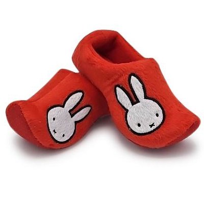 Typisch Hollands Clog slippers Miffy Red