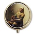 Typisch Hollands Pill box - Gold colored - Milkmaid