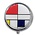 Typisch Hollands Pillbox -Piet Mondrian