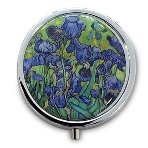 Typisch Hollands Pill box - van Gogh - Irises