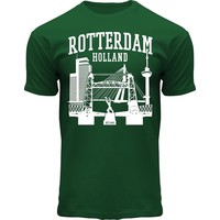 Fox Originals T-Shirt Rotterdam - Holland - Groen