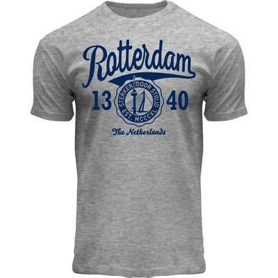 Fox Originals  T-Shirt Rotterdam (est 1340) the Netherlands