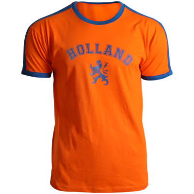 Holland fashion Orange Vintage T-Shirt Holland - (Löwe) - Kinder