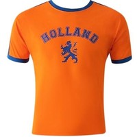 Fox Originals Oranje vintage T-Shirt Holland - (leeuw)  - Kids
