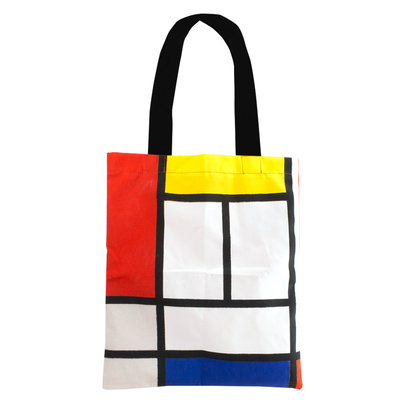 Typisch Hollands Cotton Tote Bag - Mondrian