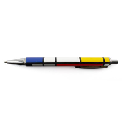 Museumgifts Holland Mondrian Ballpoint Pen - In gift box.