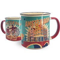 Matix Large mug in gift box - Vintage Amsterdam turquoise