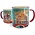 Typisch Hollands Large mug in gift box - Vintage Amsterdam turquoise