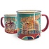 Matix Große Tasse in Geschenkbox - Vintage Amsterdam Türkis Fahrräder - Kopie