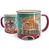Typisch Hollands Large mug in gift box - Vintage Amsterdam turquoise Bikes - Copy