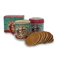 www.typisch-hollands-geschenkpakket.nl Cadeauset met Mok en Blik stroopwafels Amsterdam