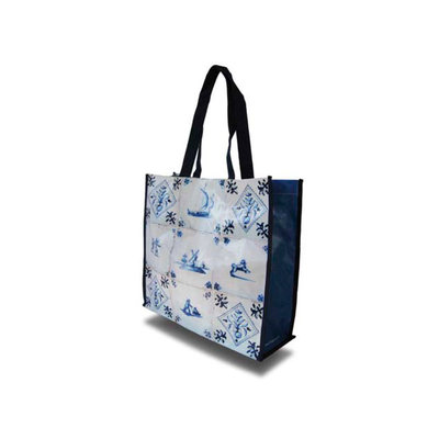 Typisch Hollands Luxe Delfts blauwe Shopper