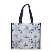 Typisch Hollands Luxury Delft blue Shopper