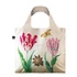 Typisch Hollands Faltbare Tasche - Falttasche, Zwei Tulpen, Muschel und Schmetterling - Marrel