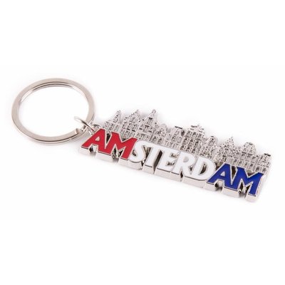 Typisch Hollands Keychain canal Amsterdam