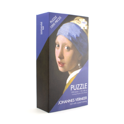 Typisch Hollands Puzzel 1000 stukjes Het meisje met de parel