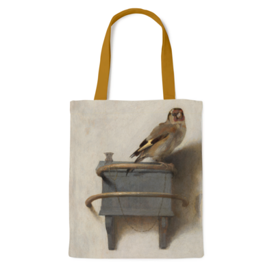 Typisch Hollands Cotton Tote Bag - Fabritius - The Goldfinch