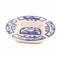 Matix Ashtray Holland - Delft Blue - Mill Landscape