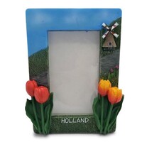 Typisch Hollands Photo frame Holland - Windmill & Tulips