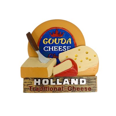 Typisch Hollands Magnet - Traditioneller Käse aus Holland