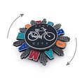Matix Spinner Magneet - Amsterdam - Huisjes en Fiets