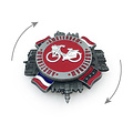 Matix Spinner Magnet - Amsterdam & Holland flags