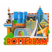 Matix Magneet MDF Rotterdam 'Skyline'