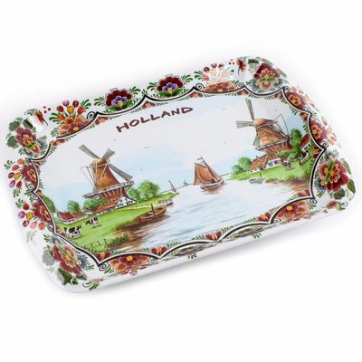 Typisch Hollands Tray Large Holland - Polycolor