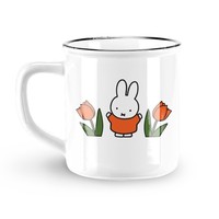 Nijntje (c) Tasse Miffy - Retro - Miffy (Tulpen) - Orange